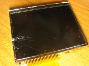 Cracked LCD Screen