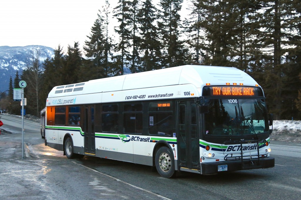 1006 hydrogen fuel cell bus