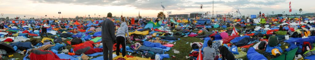 WYD2016 Vigil Site