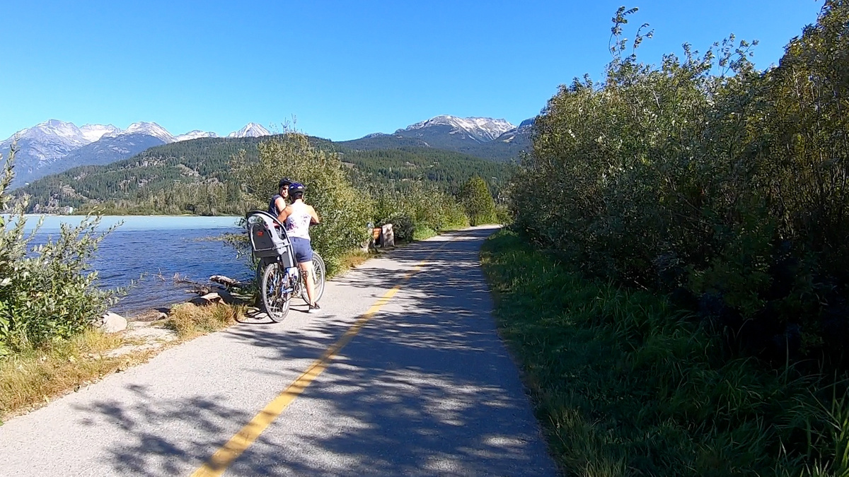 Cycling the Whistler Valley Trail